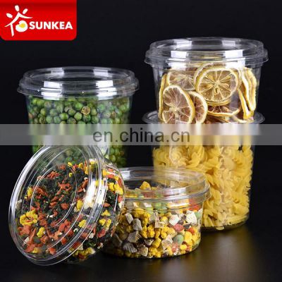 Disposable food packaging plastic cup
