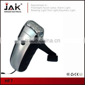 JAK HF7 3 LED Dynamo Flashlight
