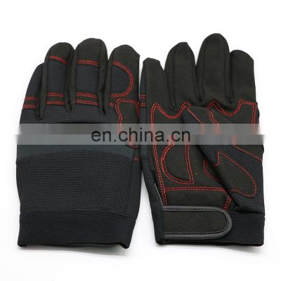 High Performance Abrasion Resistant Synthetic Leather General Utility Work Gloves