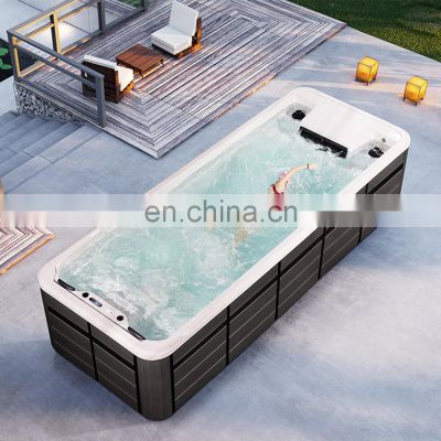 endless fiberglass china swim spa above ground outdoor whirlpool pool