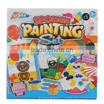 School Products Fun painting Sponge Paint Set for children