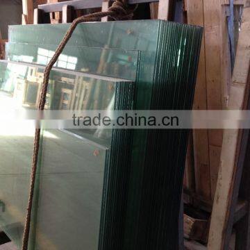 Guangzhou Supply laminated glass ,8+1.14+8 clear tempered lamianted glass