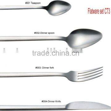 CT3 stainless steel flatware set,cutlery set