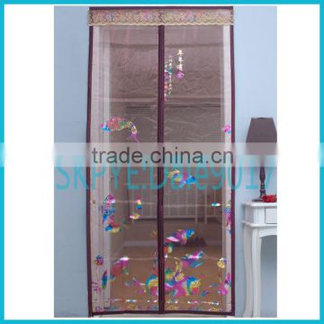 2013 New design offset print fish patterns fly curtain