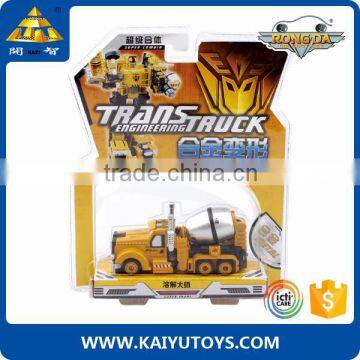 five-in-one diecast model car metal car dissolution master toy truck