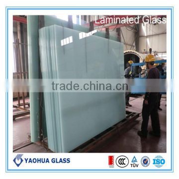 tempered laminated glass panel
