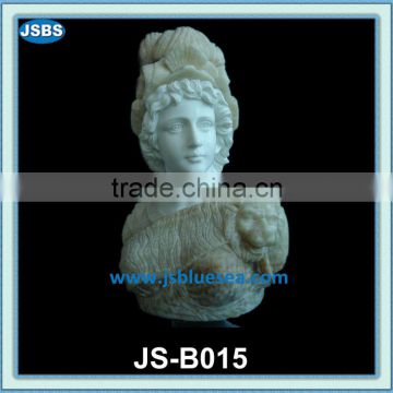 antique marble roman female soldier statue