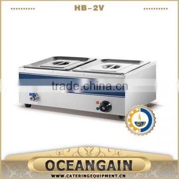 HB-2V 2-head Electric Bain Marie