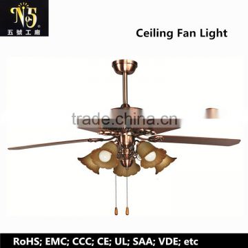 modern house restaurant design high quality led ceiling fan lamp