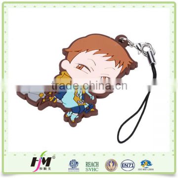 New design 2016 cartoon character mobile phone strap