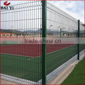 High quality 3D Curved Wire Mesh Fence In Europe Popular Style 4/5mm x 200x50mm