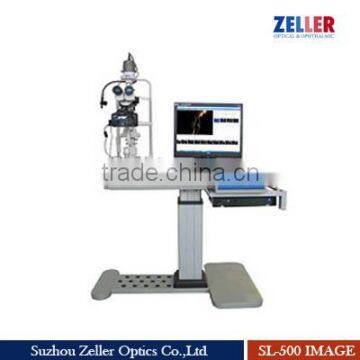 zeller digital slit lamp connect to computer