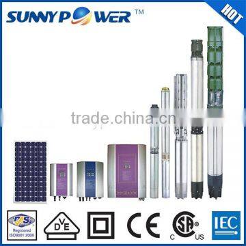 2016 hot sale energy efficient 600w/1200w/1800w/3500w dc solar submersible pump price