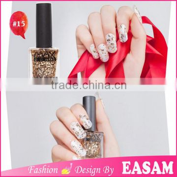 Easam golden color nail polish can peel off new discontinued nail polish colors