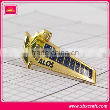 Shenzhen factory custom metal airplane lapel pin aircraft pin