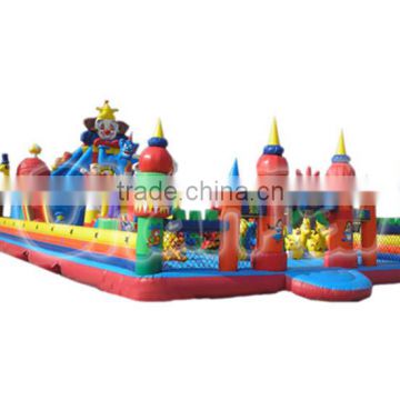Giant inflatable amusement park/inflatable fun city for Children Playing