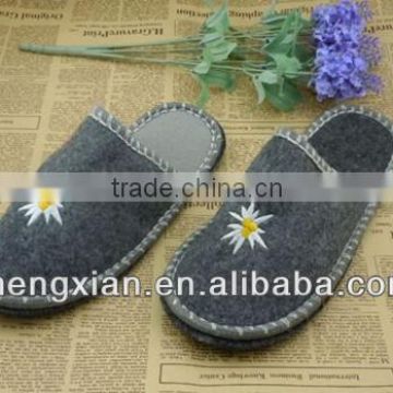 family soft handmade felt indoor slipper