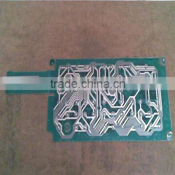 Carbon and conductive silver printing flexible pet circuit