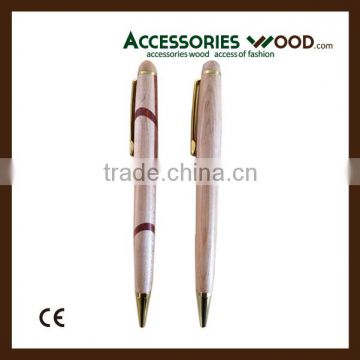 Unique business gift of wooden pen with different styles with customized logo