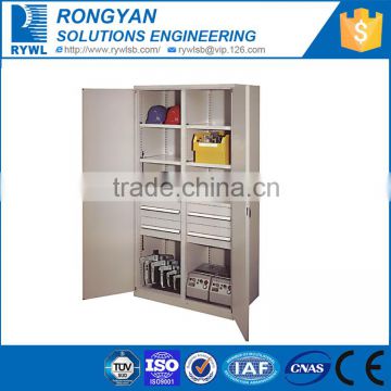 iron locker with adjustable panel