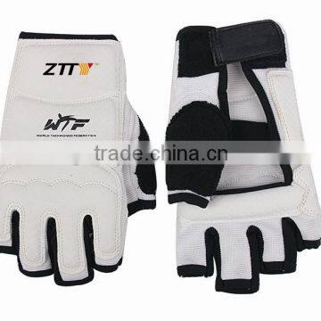karate Hand Protector fashion Half Finger Men PU Leather Gloves