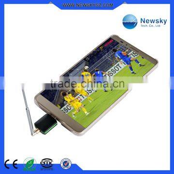 High quality DVB-T & ISDB-T android usb dongle
