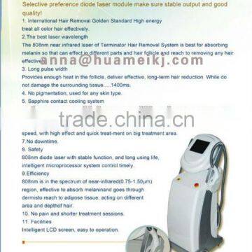 808 Diode Laser Hair Removal Machine with CE approval