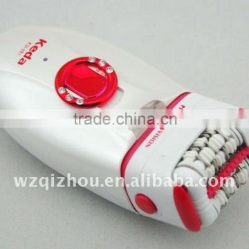 Red Rechargeable Fine Hair Epilation Tool