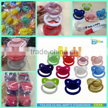 2016 Classic Custom Big Size Silicone Adult Pacifier