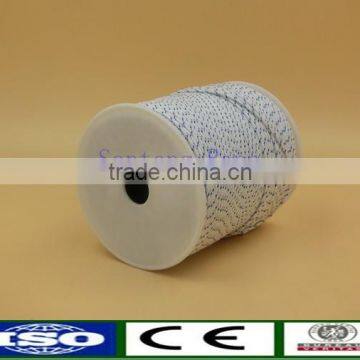 Popular polyester braided starter rope with high breaking strength