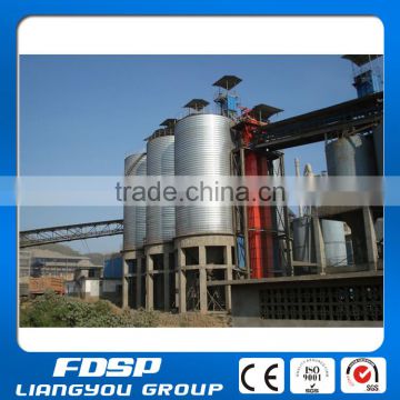 Grain steel silo used for sale sorghum silo with conveying system for your choose with best after sale