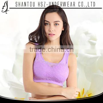 B9986 China manufacturer the best sports sexy seamless bra wholesale sports bra high quality sports bra