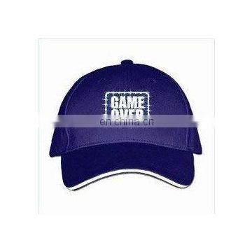 new design fashionable promotional blue sports cap