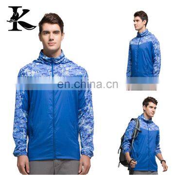 Custom windproof jacket skin summer jacket for men & women