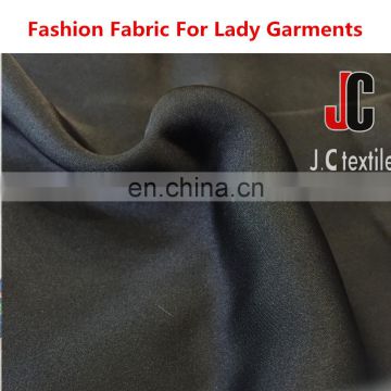 polished polyester fabric High quality 100% polyester silk slip 50D Satin chiffon fabric