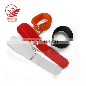 Colorful 100% nylon recycled cable ties with metal buckle