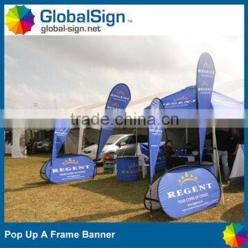 Shanghai GlobalSign custom outdoor banner stand