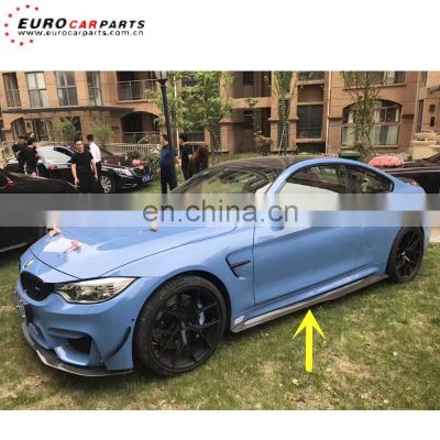 F82 M4 side skirts for F82 M4 PSM style 2015-2017year carbon fiber side skirts 2pieces