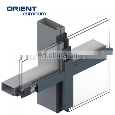 Popular Modern Design Factory Direct Cheap Exterior Aluminium Cladding Curtain Wall