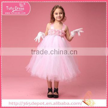New style kids wedding dress, imported kids dress for young girl