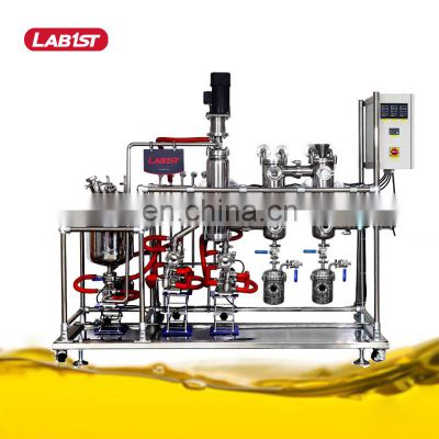Lab1st  0.1m2 Stainless Steel Molecular Distillation Wiped Film Herb Plant Oil Equipment