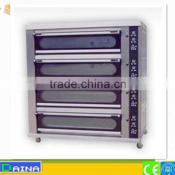 bakery electric gas oven deck baking pizza oven price