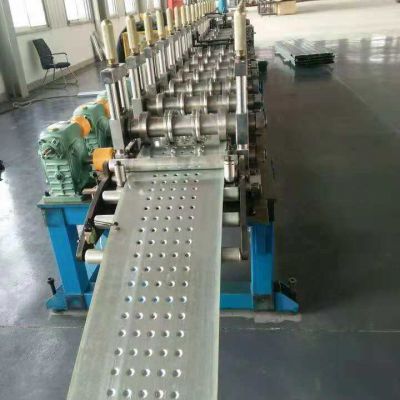 Customized Aluminum / Steel Automatic Scaffold Platform Scaffold Board Foot Pedal Plate Roll Forming Machine