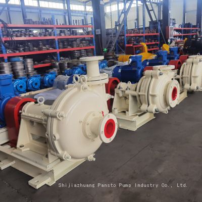 Large diameter slurry pump for mineral processing flows