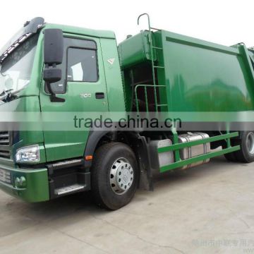 2016 new design truck SINOTRUK HOWO garbage truck/waste collection truck for sale