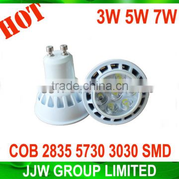 Professional spot led bulb 5630 chip 2800k 3000k warm white 5W gu10 led spotlight ra>95 with UL CUL SAA offer