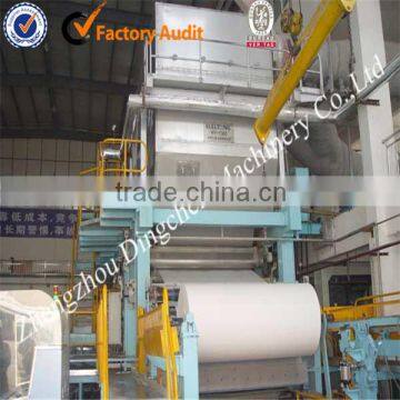 1092mm 2tpd Waste Paper Recycling Machine Serviettes Paper Napkin Making Machine