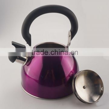 1.5L best quality whistling tea pot stainless steel material