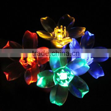 Cherry blossom outdoor rope lights for party