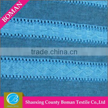 Textile fabrics supplier Beautiful Polyester jacquard knit fabric for sweaters
